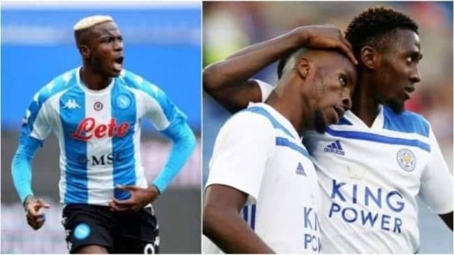 Ndidi, Iheanacho To Battle Osimhen As Leicester Welcome In-Form Napoli