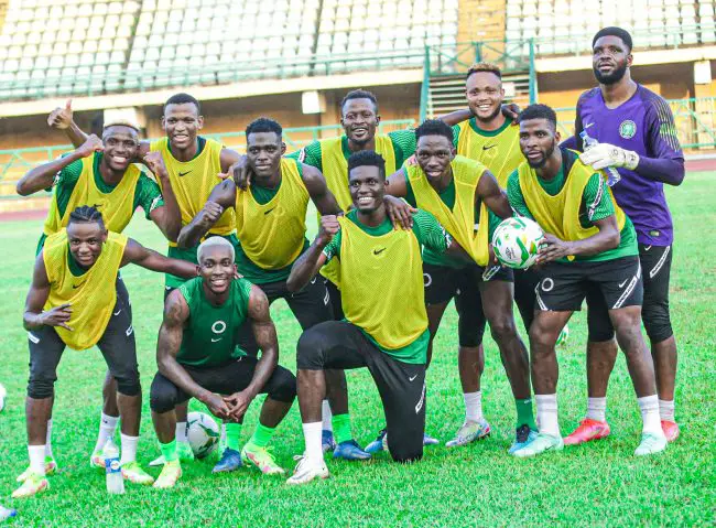 2022 WCQ: Osimhen, Iheanacho Star In Super Eagles First Training