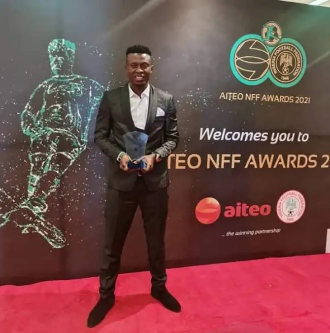 Nasarawa United Forward Nwankwo Delighted With NFF Award