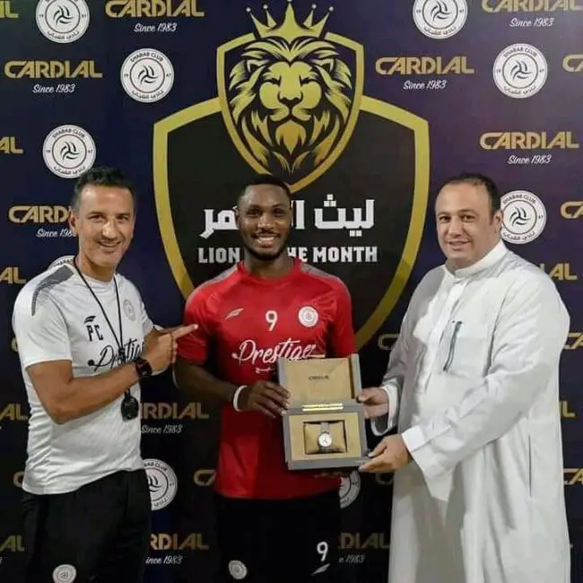 Ighalo Named Al Shabab's Player Of The Month