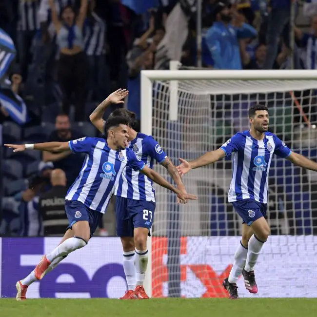 UCL: Sanusi Subbed On In Porto's Win Vs AC Milan; Messi Scores Brace For PSG