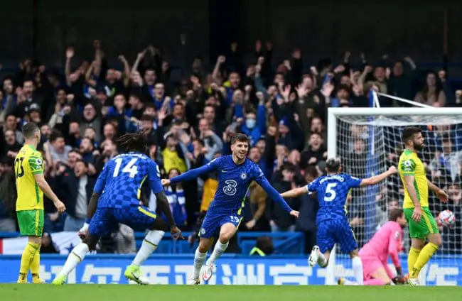 Premier League: Mount Hits Hat-Trick As Chelsea Thrash Norwich City 7-0