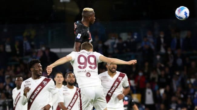 Oaimhen Late Goal Against Torino Secures Napoli's Eight Straight Win