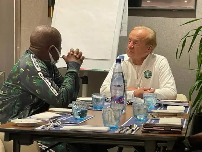 2022 WCQ: Rohr Satisfied With Super Eagles Preparation For Liberia, Cape Verde Games