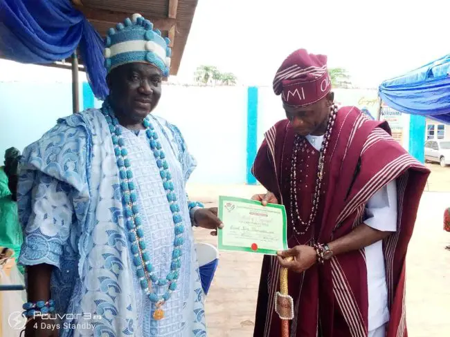 Ex-Super Eagles Goalie Shorunmu Bags Chieftaincy Title In Ogun