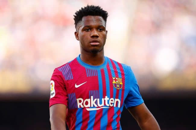 UCL: Ansu Fati Out of Barcelona Squad For Bayern Munich Clash