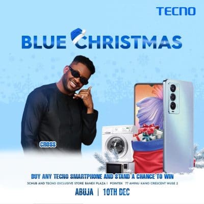 tecno blue christmas