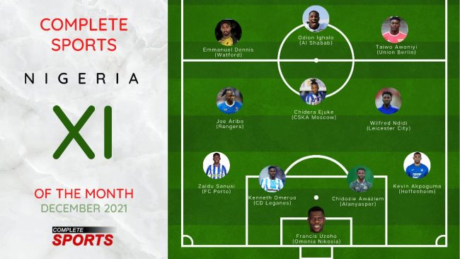 completesportscom-nigeria-team-of-the-month-francis-uzoho-odion-ighalo-wilfred-ndidi-taiwo-awoniyi-joe-aribo