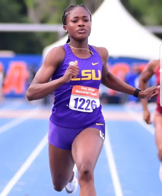 favour-ofili-louisiana-state-university-200m-100m-ncaa-world-athletics-championship-mary-onyali-blessing-okagbare