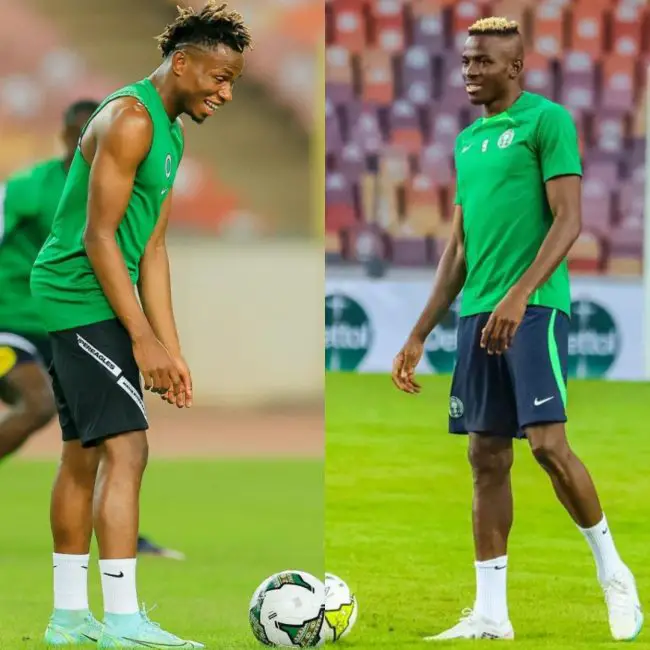 victor-osimhen-samuel-chukwueze-super-eagles-nigeria-djurtus-guinea-bissau-wild-dogs-afcon-2023-qualifiers