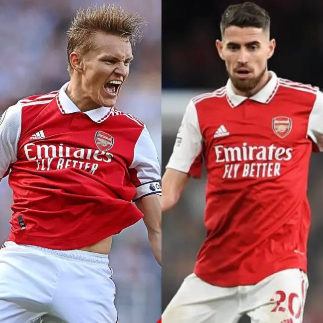 martin-odegaard-jorginho-arsenal-the-gunners-premier-league-newcastle-united-st-james-park