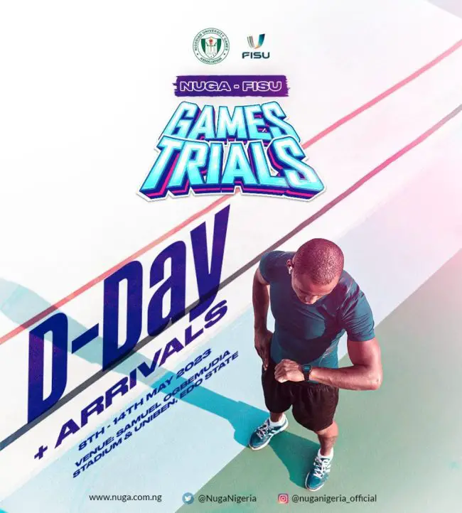 nuga-world-university-games- trials-31st-universiade-university-of-benin-samuel-ogbemudia-stadium-benin-city