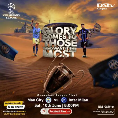 Experience The Thrills Of The UEFA Champions League Final DStv