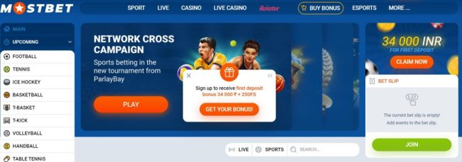 MostBet Welcome Bonus