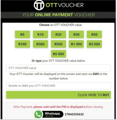 Betway OTT Top Up Voucher