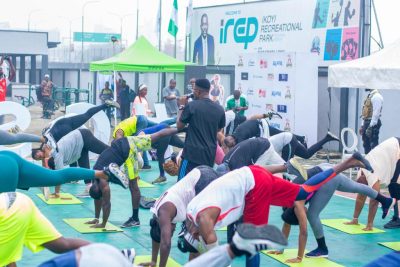 complete-sports-celebrity-workout-peter-rufai-moses-kpakor-jeremiah-kuhwa-infinix-monster-energy-healthtracka-ikoyi-recreational-park-pastor-mrs-esther-ojeagbase-complete-communications-limited