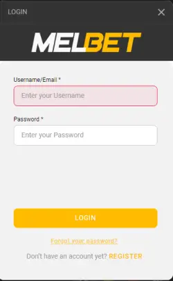 Melbet login 