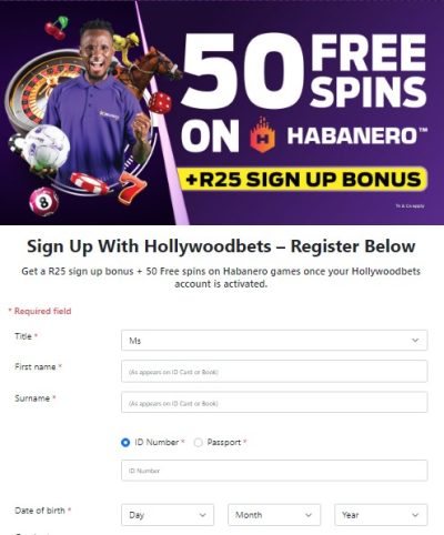 hollywood spina zonke register login