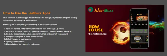 How to use the jeetbuzz app