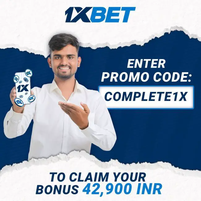 1xbet promo code in india