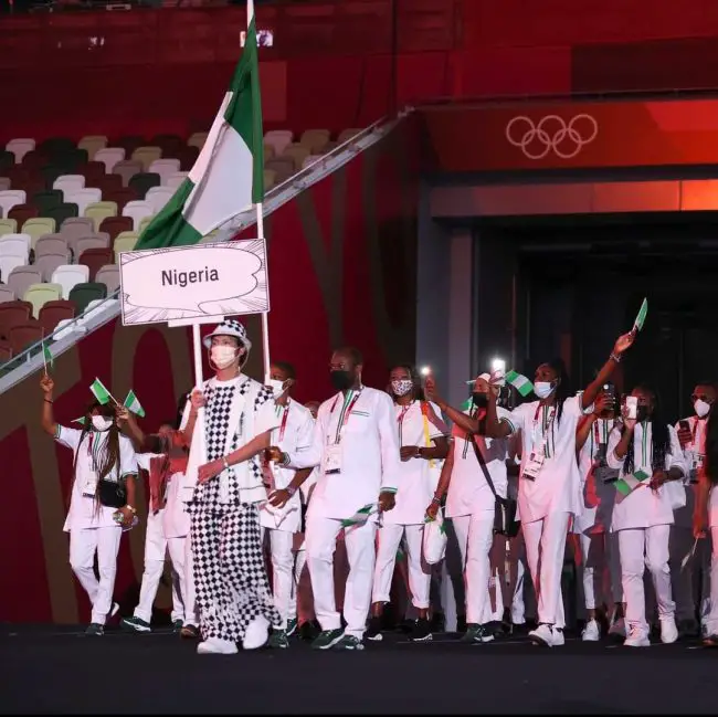 team-nigeria-minister-of-sports-development-senator-john-owan-enoh-african-games-accra-2023