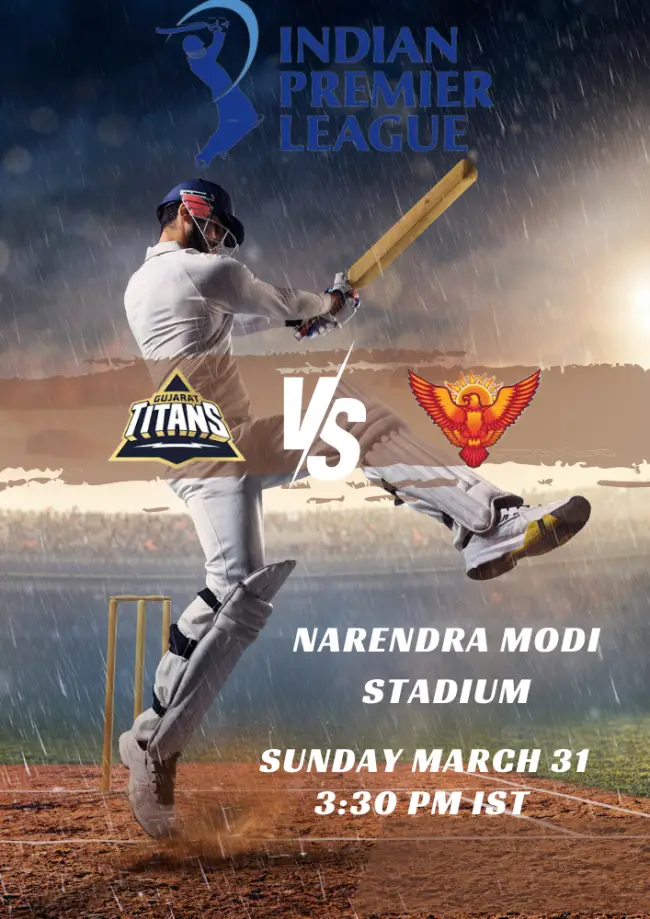 Gujarat Titans vs Sunrisers Hyderabad