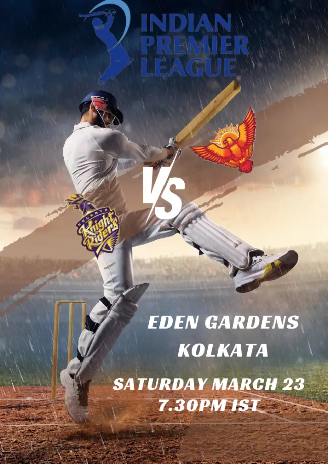 Kolkata Knight Riders vs Sunrisers Hyderabad