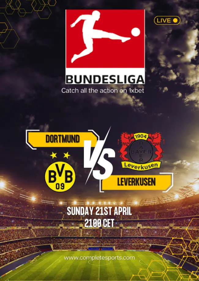 Borussia Dortmund vs Borussia Leverkusen