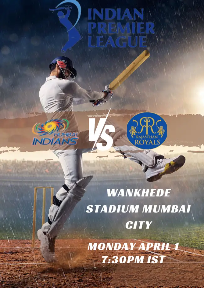 Mumbai Indians vs Rajasthan Royals