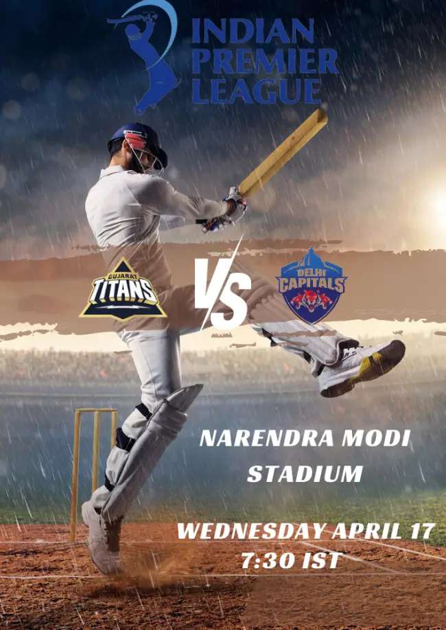 Gujarat Titans vs Delhi Capitals