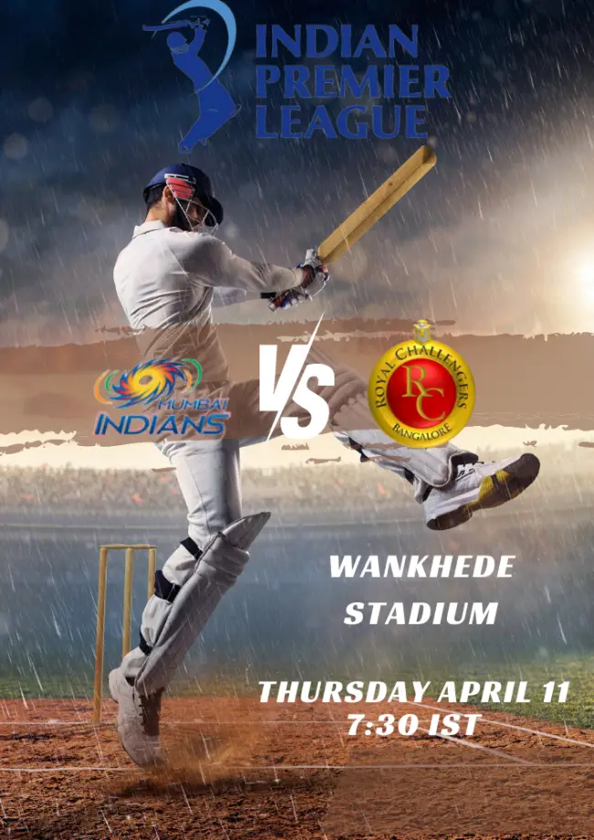 Mumbai Indians vs Royal Challengers Bengaluru