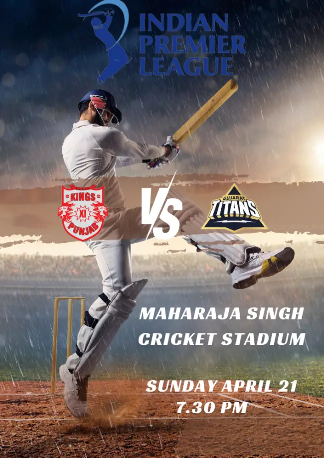 Punjab Kings vs Gujarat Titans