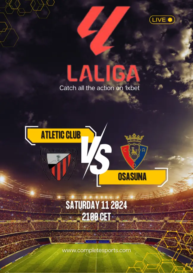 Athletic Club vs Osasuna