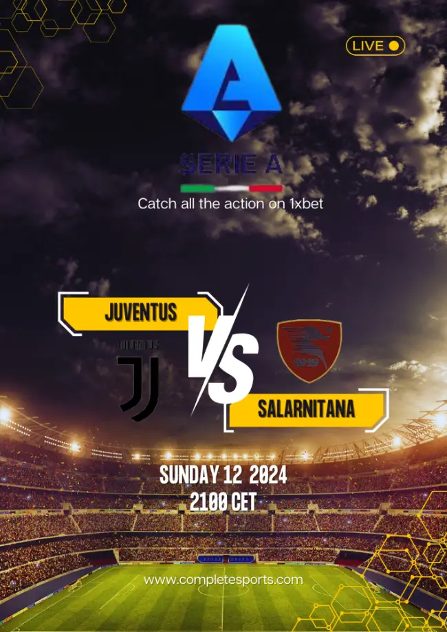 Juventus vs Salernitana