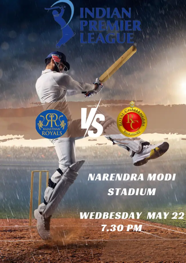 Rajasthan Royals vs Royal Challengers Bengaluru