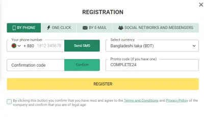 betwinner registration bangladesh