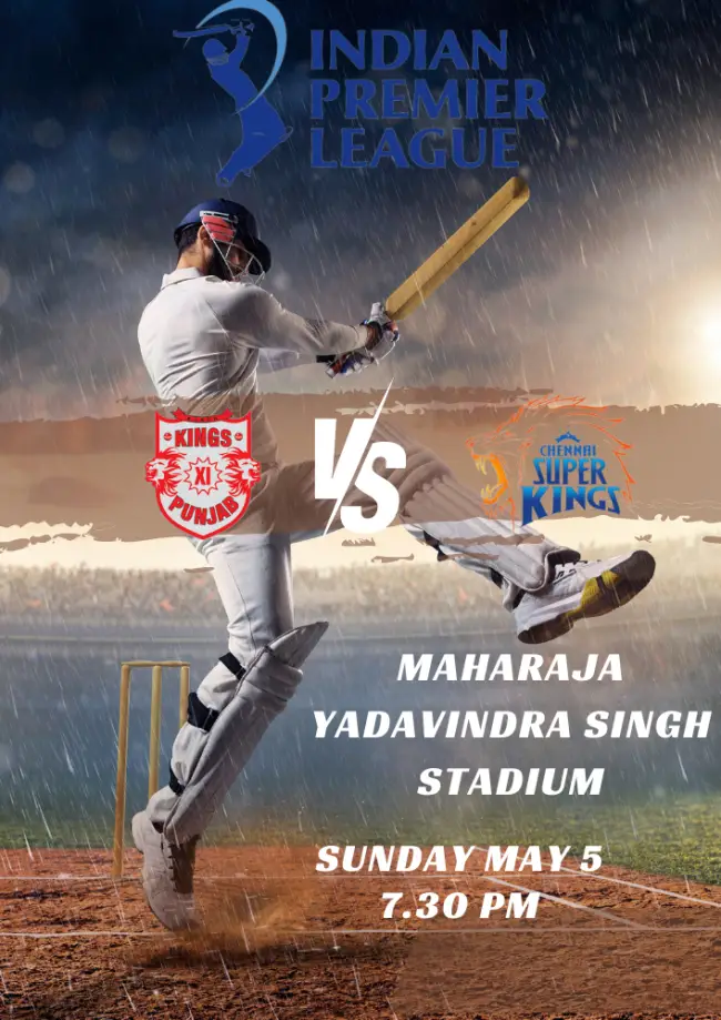 Punjab Kings vs Chennai Super Kings