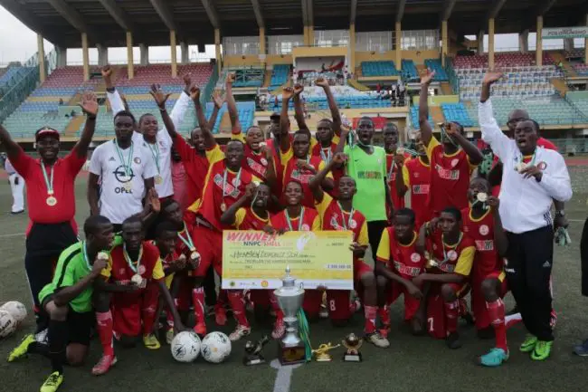 all-nigerian-secondary- schools-football- championship-for-the-nnpcshell-cup-dr-segun-odegbami-u-17-afcon-golden-eaglets