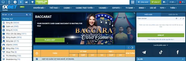 Việt Nam - 1xBet