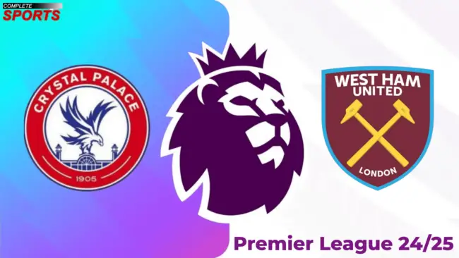 palpite Crystal Palace x West Ham United na Premier League 24 augosto 2024