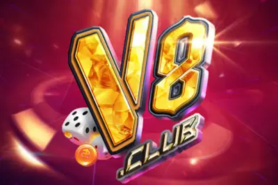 v8club logo, game bài đổi thưởng uy tín 