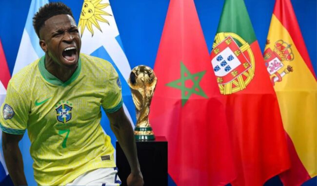 vinicius-junior-2030-fifa-world-cup-spain-moroccp-portugal-racism-real-madrid