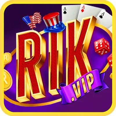 rikvip logo, game bài đổi thưởng uy tín 