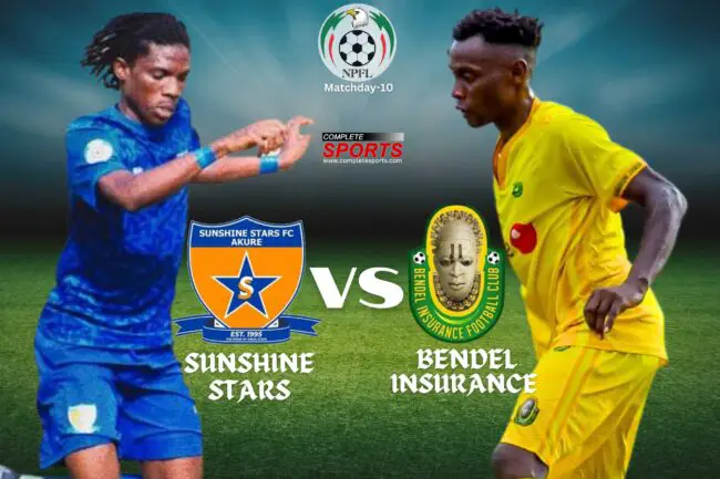 sunshine-stars-vs-bendel-insurance-npfl-nigeria-premier-football-league-meyiwa-oritseweyinmi