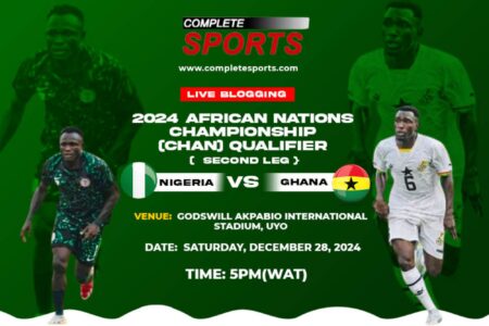 nigeria-vs-ghana-chan-2024-qualifier-live-blogging-super-eagles-b-black-galaxies-godswill-akpabio-interrnational-stadium-uyo