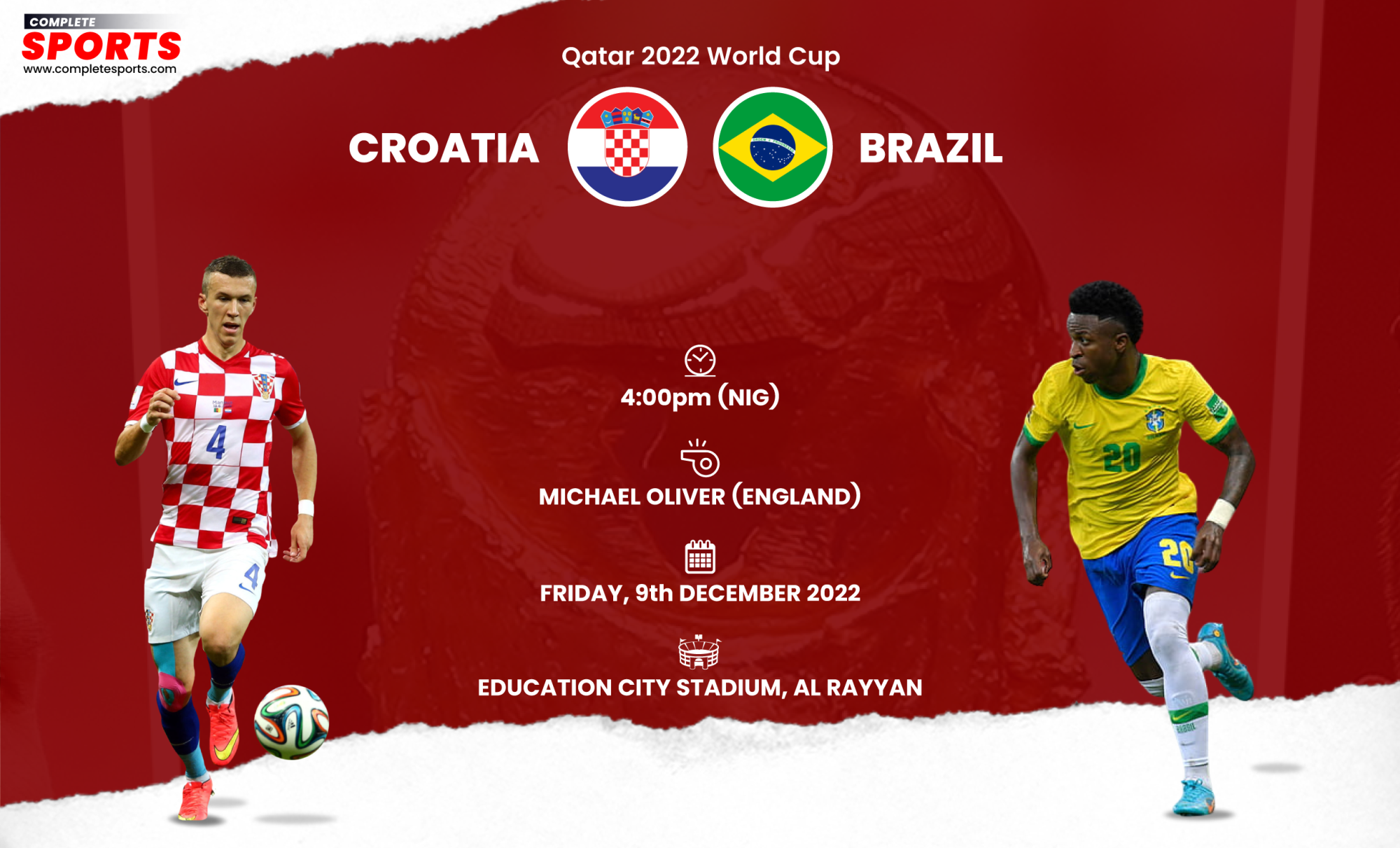 Croatia Vs Brazi Live Blogging – 2022 World Cup; Quarter-final