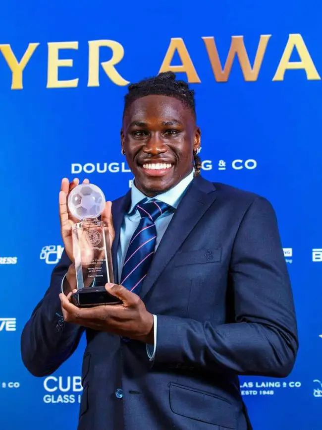 Bassey Named Rangers Men's Young Player Of The Year