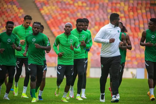 Super Eagles Continue Preparation For Sudan Clash