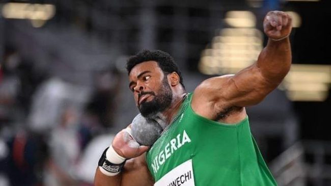 chukwuebuka-enekwechi-shot-put-22nd-athletics-championship-mauritius-2022