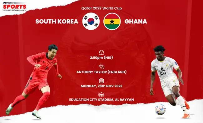 south-korea-vs-ghana-taegeuk-warriors -black-stars-qatar-2022-fifa-world-cup-live-blogging-education-city-stadium-al-rayyan